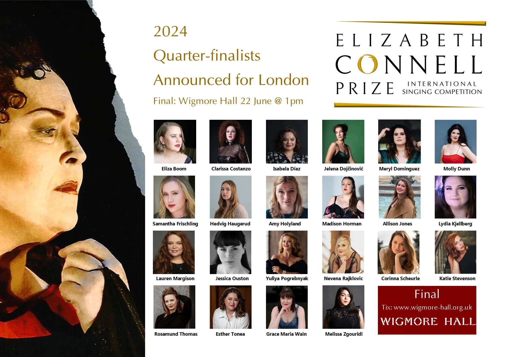 Elizabeth Connell Prize 2024 – Quarter-Finalist