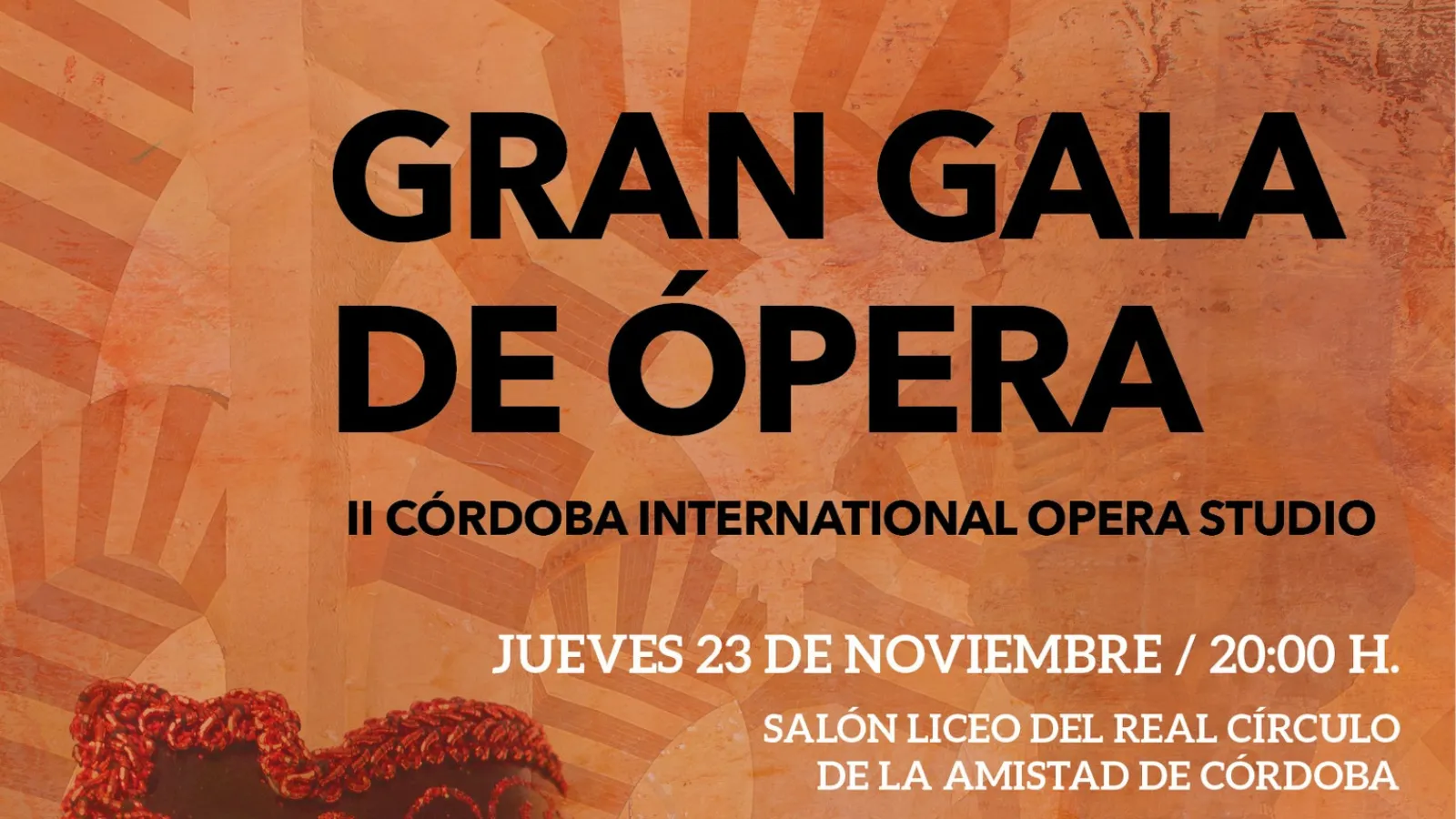 Cordoba Opera Lab concert with Francesco Izzo